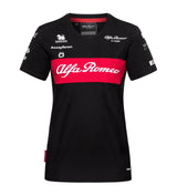 Alfa Romeo F1 Team dámske tímové tričko čierne