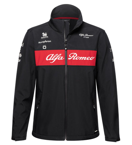 Alfa Romeo F1 Team tímová softshellová bunda čierna