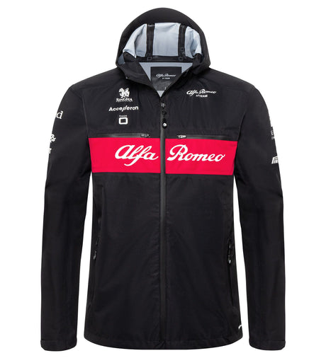 Alfa Romeo F1 Team tímová vetrovka čierna