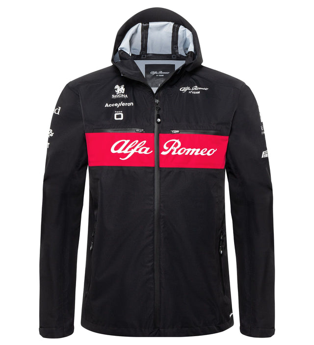 Alfa Romeo F1 Team tímová vetrovka čierna