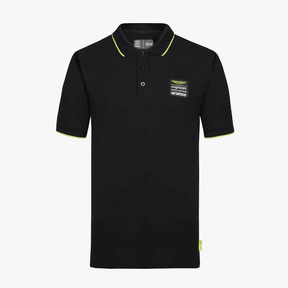 Aston Martin F1 Team casual polo shirt black