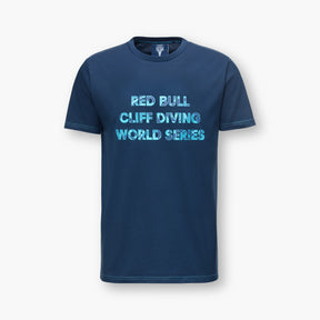 Red Bull Cliff Diving tričko s logom modré