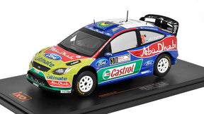 Model IXO Ford Focus RS WRC N.3 2009 Rally Sardinia M. Hirvonen
