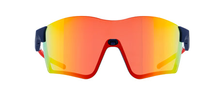Red Bull Spect FUSE sunglasses blue with mirrored brown lens