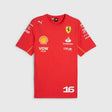 Charles Leclerc team T-shirt – Scuderia Ferrari F1 red