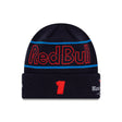 Max Verstappen team winter beanie - Red Bull Racing F1, navy blue