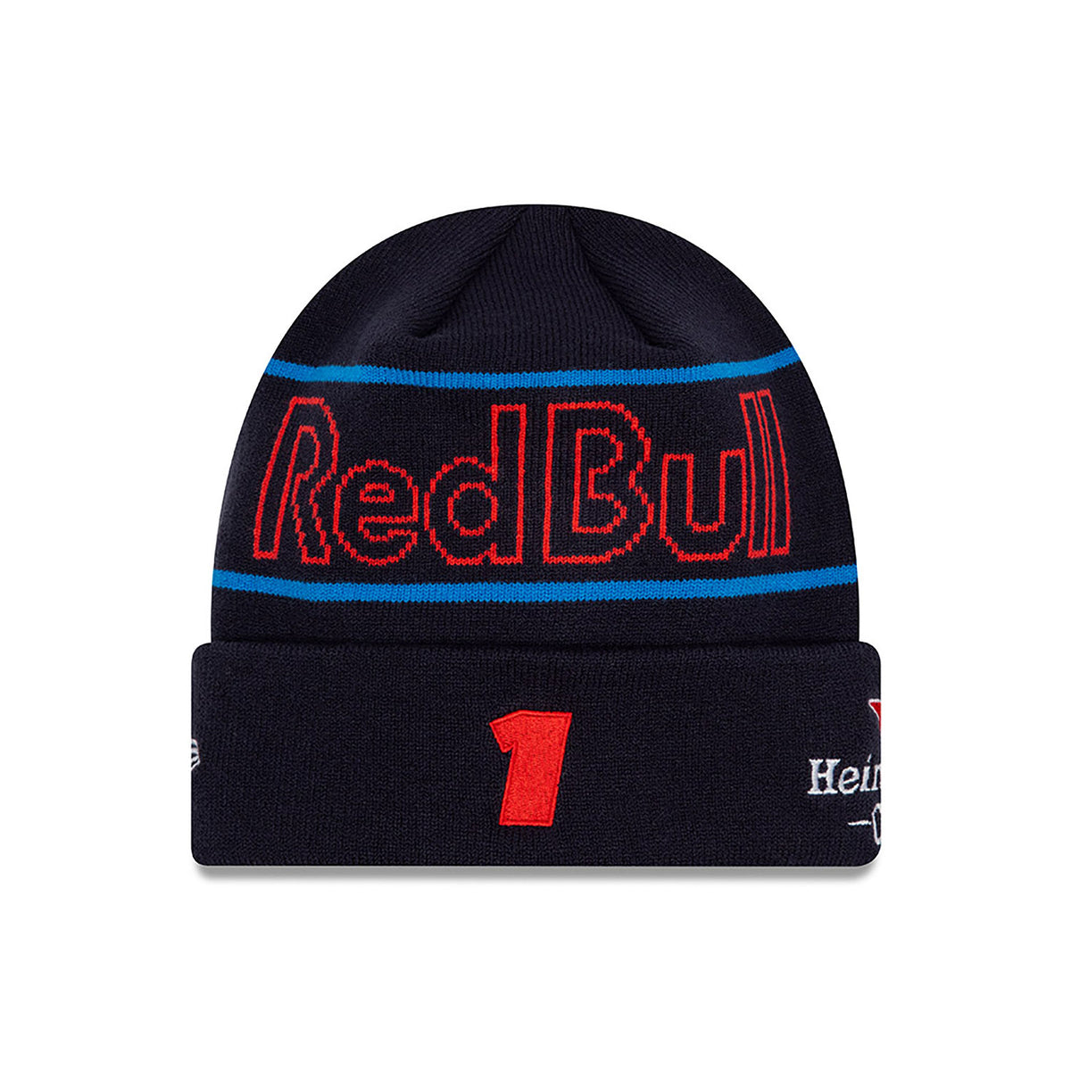 Max Verstappen team winter beanie - Red Bull Racing F1, navy blue