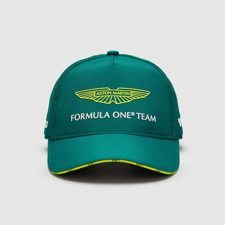 Detská tímová šiltovka Aston Martin F1 Team zelená