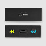 Mercedes AMG F1 team pin badge set