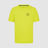 Aston Martin F1 Team GRAPHIC fan T-shirt light yellow