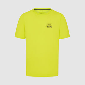 Aston Martin F1 Team GRAPHIC fan T-shirt light yellow