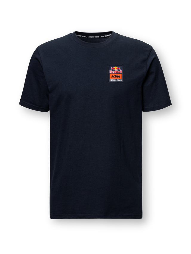 KTM Red Bull Racing casual T-shirt with logo, navy blue