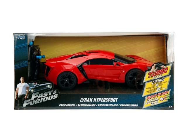 Model Rýchlo a zbesilo Lykan Hypersport na diaľkové ovládanie