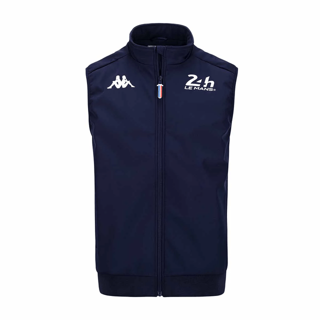 24H Le Mans men's Le Mans gilet blue