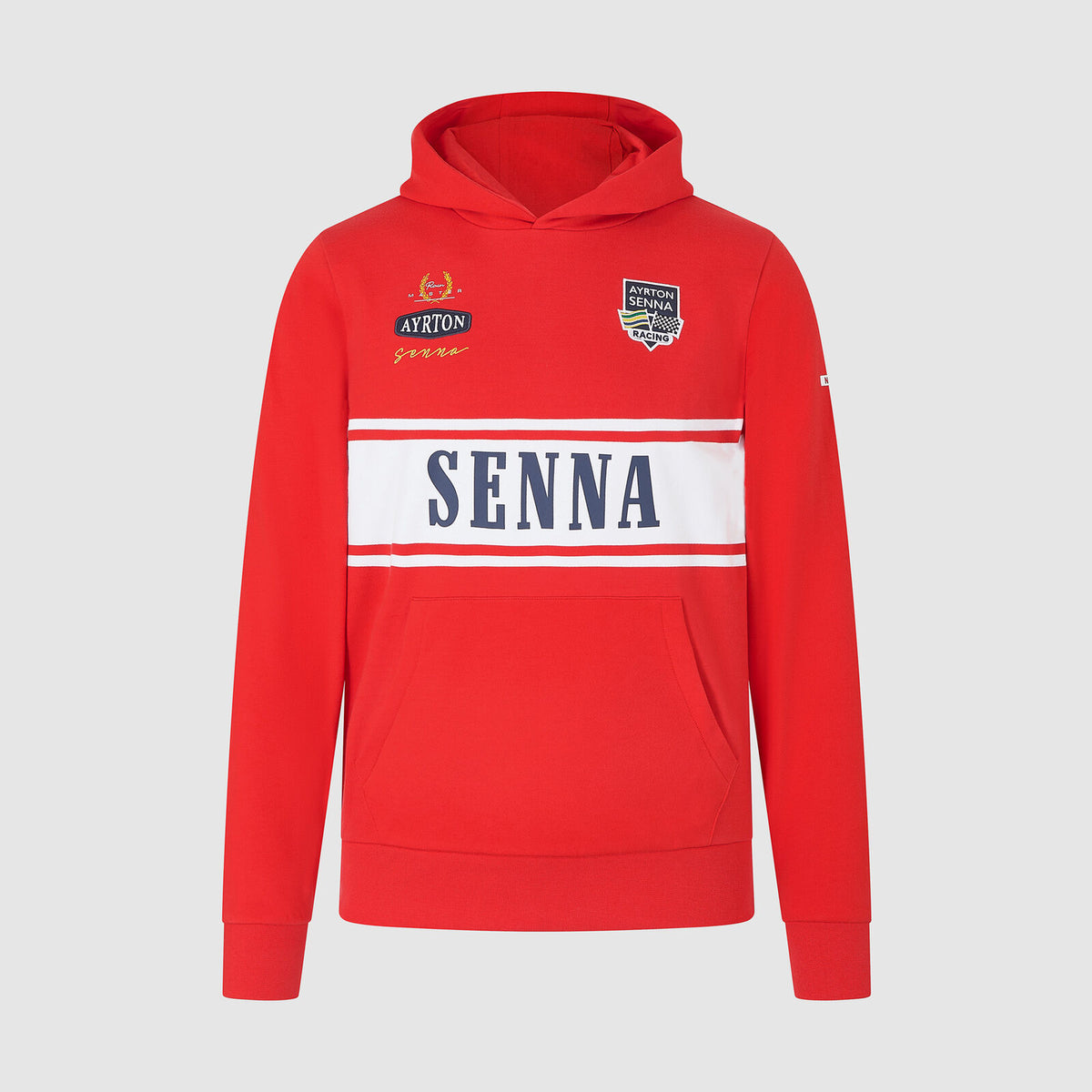 Ayrton Senna Legend hoodie, red