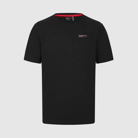 Porsche casual T-shirt with logo, black