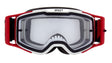 Red Bull Spect TORP motocross goggles white and red with clear lens