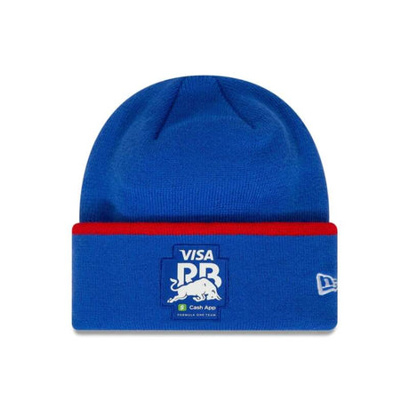 Visa Cash App RB winter beanie blue with logo