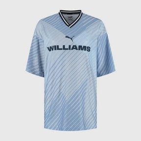 Športové tričko Williams Racing s logom svetlomodré