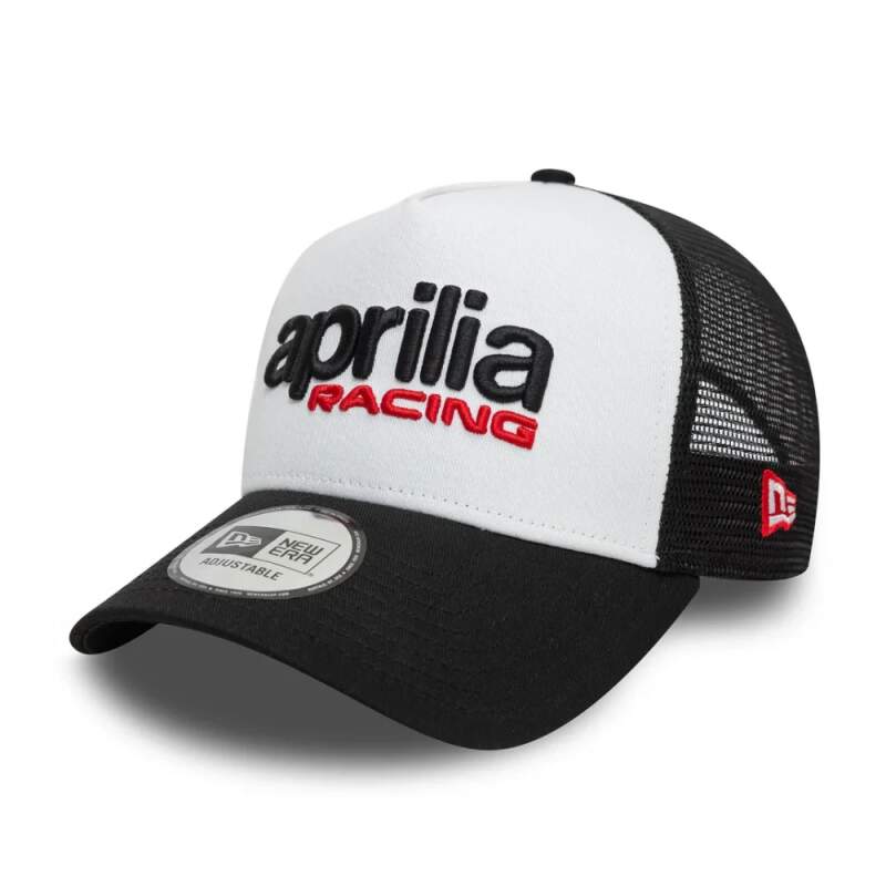 Šiltovka Aprilia Racing EF biela s logom