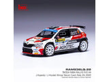 Model IXO Škoda Fabia Rally2 EVO, Barum Rallye Zlín, 2022, #4, Kopecký -Hloušek