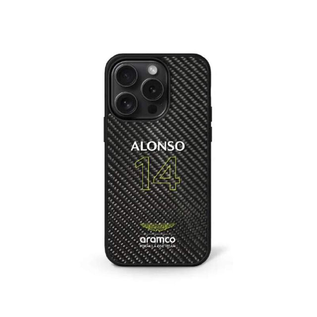Aston Martin F1 team kryt na IPHONE 16 PRO Fernando Alonso