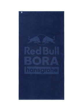 Red Bull Bora Hansgrohe large towel with logo
