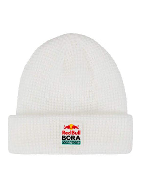 Red Bull Bora Hansgrohe casual cap, white, with logo
