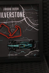 Petrol Art 3D Picture – Fernando Alonso, Silverstone