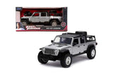 Model Rýchlo a zbesilo JEEP Gladiator 2020 1:24 sivý