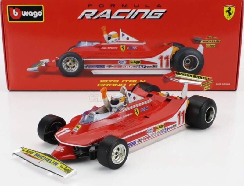 Model Ferrari F1 312T4 1979 Monza GP J. Scheckter