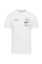 Williams Racing F1 casual T-shirt with helmet motif