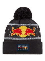 Oracle Red Bull Racing Bobble Beanie with Logo – Christmas Edition