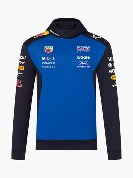 Mikina Oracle Red Bull Racing s logami sponzorov - tímová edícia