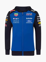 Detská mikina na zips Oracle Red Bull Racing s logami sponzorov - tímová edícia