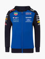 Detská mikina na zips Oracle Red Bull Racing s logami sponzorov - tímová edícia