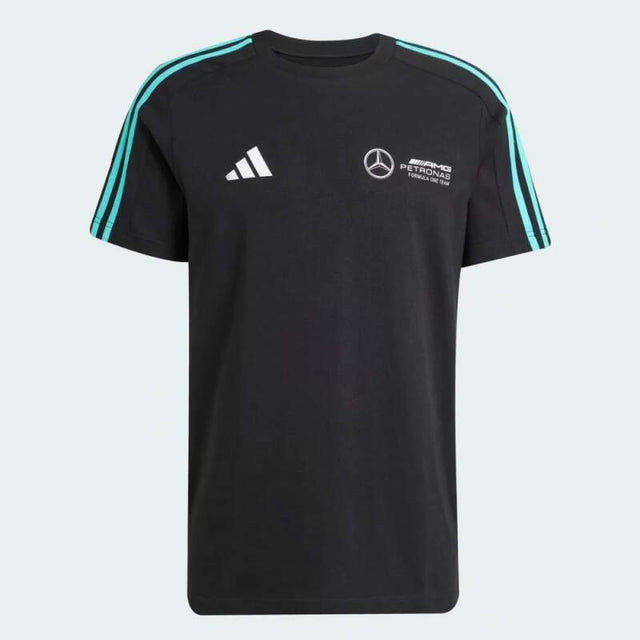 Adidas T-shirt - Mercedes AMG Petronas F1 DNA, black - casual edition