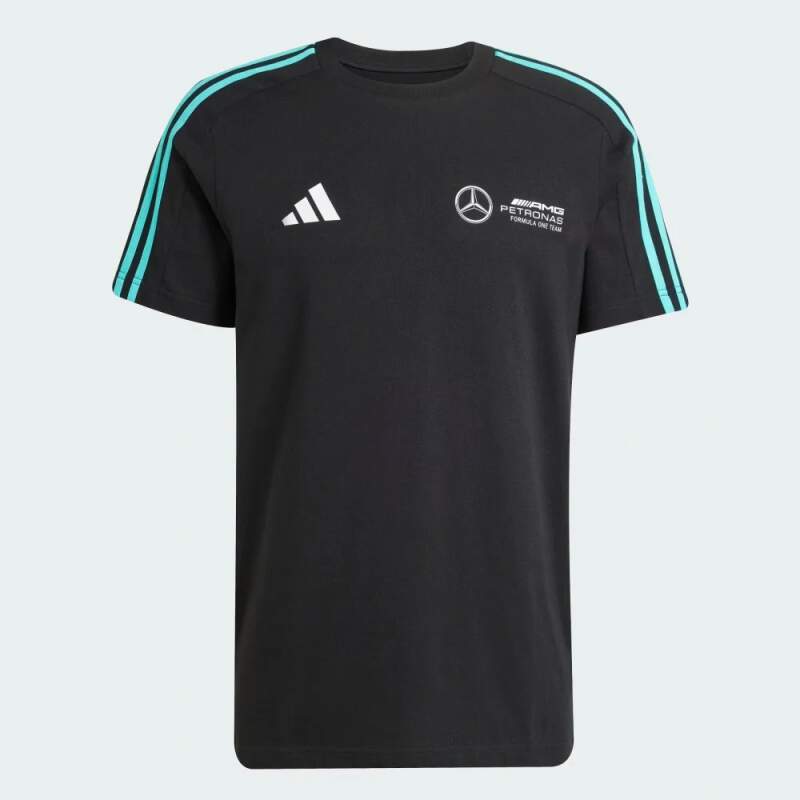 Adidas T-shirt - Mercedes AMG Petronas F1 DNA, black - casual edition