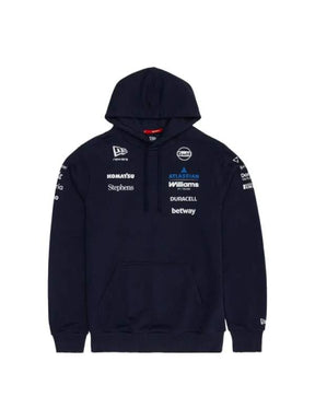 Mikina s kapucňou Williams F1 Team s logami sponzorov - tímová edícia