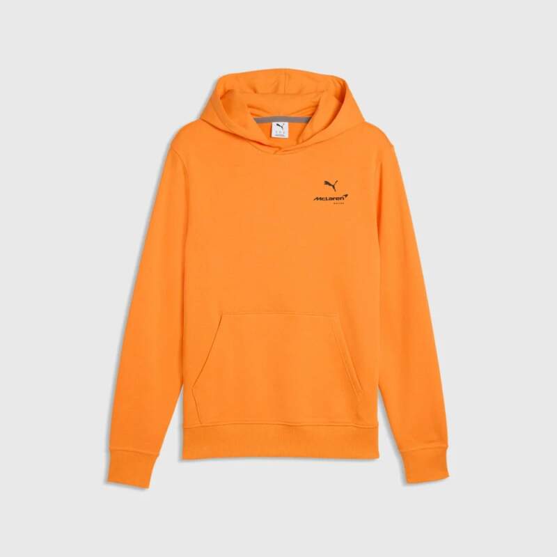 McLaren F1 orange hoodie with Puma logo - lifestyle edition