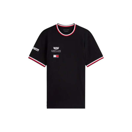 Čierne tričko Cadillac F1 x Tommy Hilfiger - tímová edícia