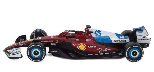 Model Scuderia Ferrari SF-25 BBurago #16 Charles Leclerc Miami GP 2025