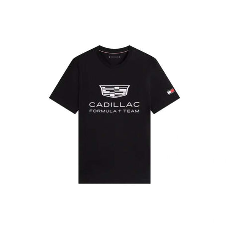 Čierne tričko Cadillac F1 x Tommy Hilfiger - voľnočasová edícia
