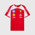 Tričko Scuderia Ferrari F1 x Puma s logami sponzorov - tímová edícia