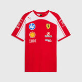 Tričko Scuderia Ferrari F1 x Puma s logami sponzorov - tímová edícia