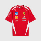 Tričko Scuderia Ferrari F1 s logami sponzorov x Puma - DRIVERS edícia
