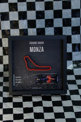 3D rám PETROL ART Monza s modelom Toro Rosso STR3 Sebastian Vettel 1:43