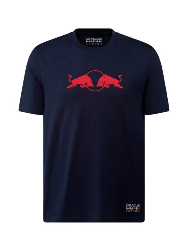 Tričko Oracle Red Bull Racing edícia SPARK tmavomodré s logom