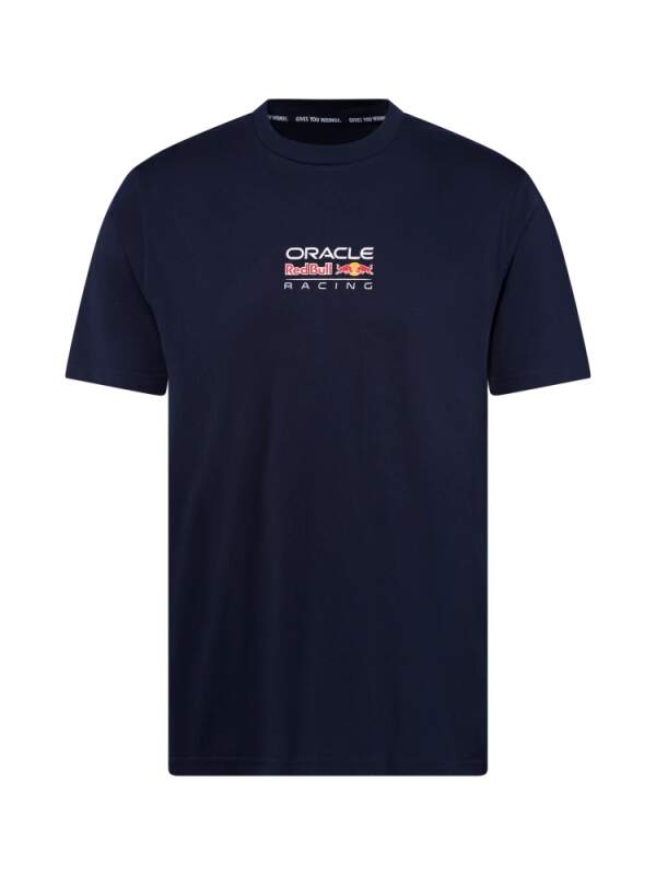 Tričko Oracle Red Bull Racing edícia RACING tmavomodré s logom