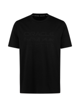 Oracle Red Bull Racing T-shirt, TONAL edition, black, with logo